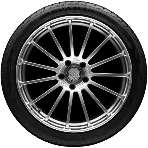 фото протектора и шины Advan Sport V105 Шина Yokohama Advan Sport V105 245/35 R20 95Y
